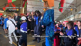 Firemná párty v Bielorusku