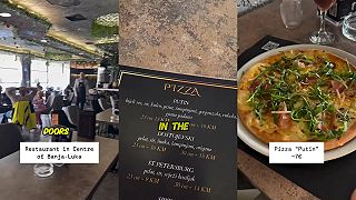 Ruská pizzéria na Balkáne