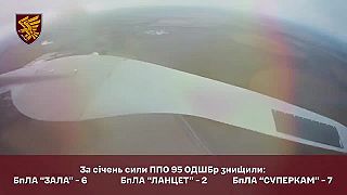 15 ruských dronov ulovených pomocou FPV stíhačov