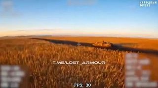 Mínus bojové vozidlo CV90 v Kurskej oblasti