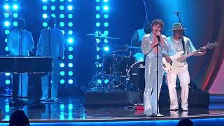 Watch BENSON BOONE perform "BEAUTIFUL THINGS" live at the 2025 GRAMMYs