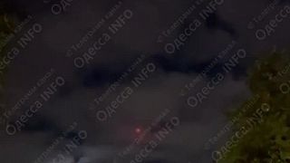 Obloha nad Odesou na Ukrajine