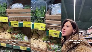 Cena v supermarkete RF