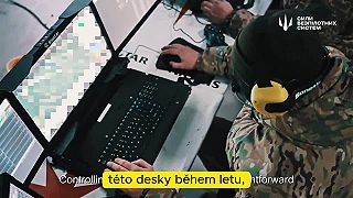 USA dron V-BAT v službách ZSU