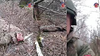 18+ (drsné) Zničená pozícia ukrajincov video 3