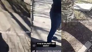 Pokus o únos ukrajinca do prvej línie! (mobilizácia)