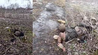 Takto vyzerá "stiahnutie sa na výhodnejšie pozície",Kurská oblasť,(drsné zábery)