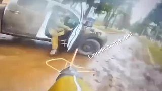 RUský dron s RPG hlavicou vletel priamo do tváre Ukrajinca (DRSNÉ ZÁBERY)