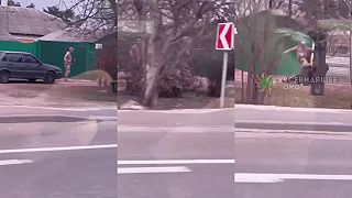 Motivačná kopačka do hlavy (Ukrajinská mobilizácia)