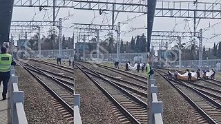 Meškanie vlaku v meste Adler