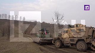 Trofejné vozidlá M1224 MaxxPro a BTR-4E z Kurskej oblasti