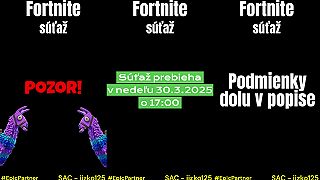 Fortnite - Súťaž o 500 V-Bucksov