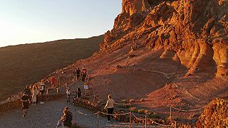Západ slnka na Teide - Mirador de La Ruleta