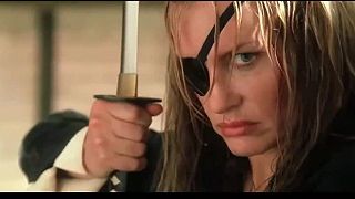 Uma thurman hard training