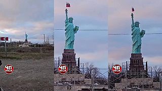 Nová socha slobody v Rusku