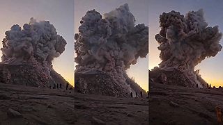 Ľudia videli explóziu sopky Santiaguito celkom zblízka