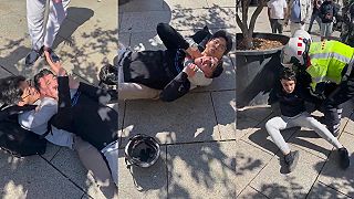 Čínskemu turistovi chcel zlodej v Barcelone ukradnúť mobil, ten ho spacifikoval