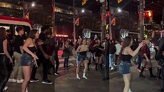 video Stavte sa, že spravím bez podprsenky salto vzad!