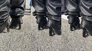 video Slečna, máte štýlové podpätky!