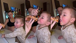 Mňam ale tá pizza je ale dobrá!