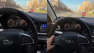 Lada Vesta s kamikadze módom