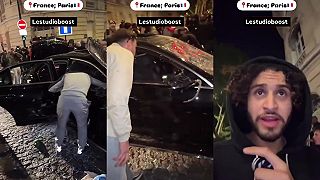 „Parížania” po víťazstve nad Arsenal FC demolujú na ulici Mercedes