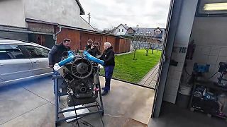 Renovácia motora Tatry s mechanikom jeho vývoja