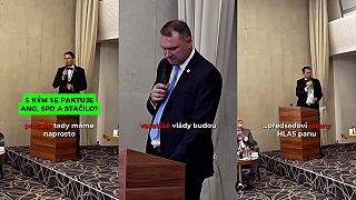 Politicky strašidelný klip