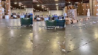 video Dostal výpoveď, tak sa nasral a v sklade narobil poriadny bordel