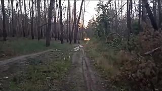Ruskí vojaci použili nožnice ako obranu proti dronu s optickým káblom