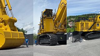 Komatsu PC8000 - najväčšie hydraulické rýpadlo, ktoré výrobca ponúka