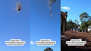 Pri páde teplovzdušného balónu v Brazílii zahynulo 8 ľudí (DRSNÉ)