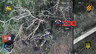Ruský výsadok zmazaný dronmi