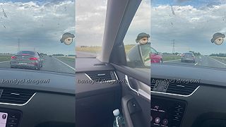 Blázon v Mercedese v Poľsku terorizoval ostatných vodičov na ceste