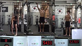 Juhokórejčan Oh Yohan drží svetový rekord 11707 zhybov na hrazde za 24 hodín