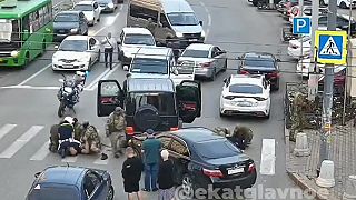 Zadržanie ukrajinského teroristu v Moskve