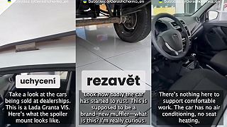 Lada Granta VIS - hrdza v základnej výbave