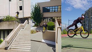 Danny MacAskill sa vybral „bicyklovať” do San Francisca