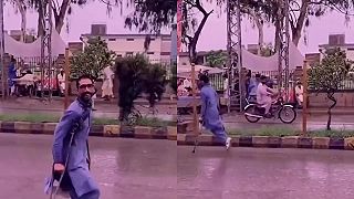 video Nemá síce jednu nohu, no má veľmi pozitívny prístup k živou