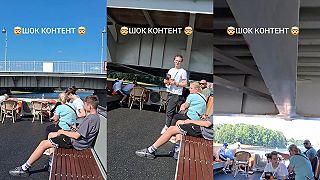 video Mladík mal asi hlavu v oblakoch