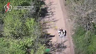 Evakuácia ranených pozemným dronom