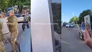 Busifikácia ( mobilizácia ) na Ukrajine