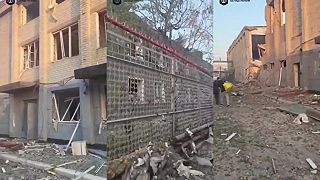 Okupanti vybombardovali väznicu (vojnový zločin)