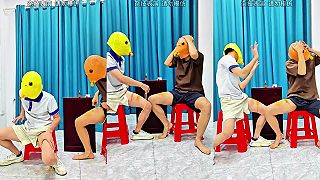 Kameň, papier, nožnice na čínsky spôsob (s gumou)