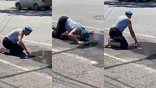 Elitné ruské výsadkové jednotky kontrolujú vodnú plochu