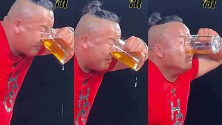 A vieš piť pivo cez nos ako tento Číňan?