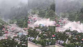 video Blesková povodeň v Uttarkashi si vyžiadala 5 obetí, vyše 60 je nezvestných