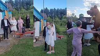 Jednoduchá a tradičná ruská svadba