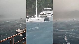 video Keď ťa počas dovolenky v Chorvátsku zastihne veľmi zlé počasie