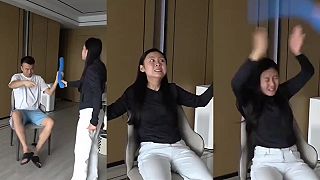 video Chcela si zahrať s hru s penovým slížom